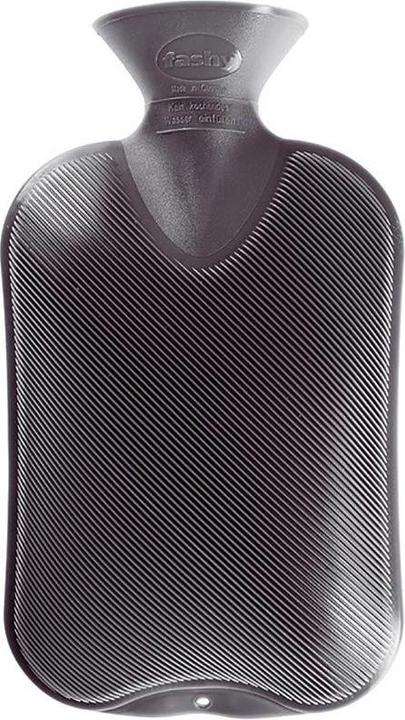 Produktbild Fashy Waermflasche Doppellamelle L anthrazit (2 l)
