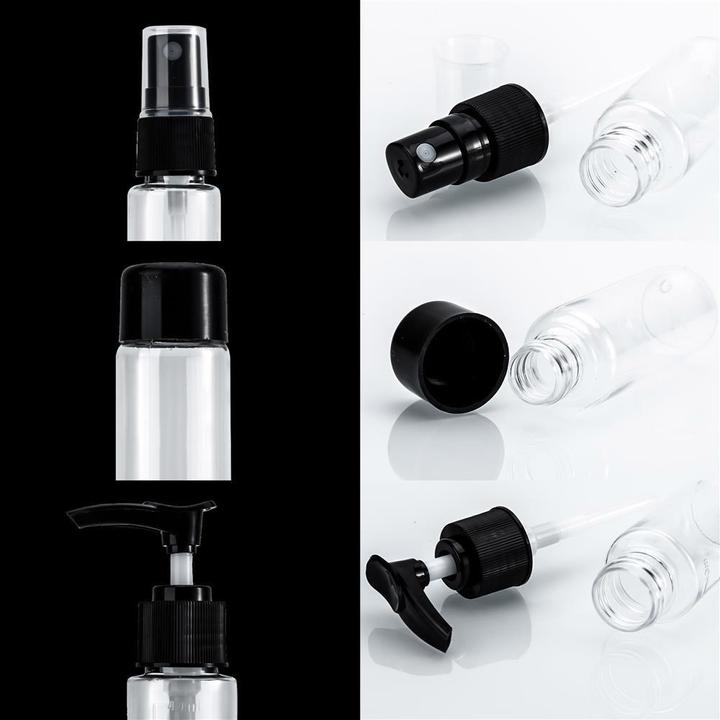 Produktbild Intirilife 6-teiliges Flaschen Set TRANSPARENT