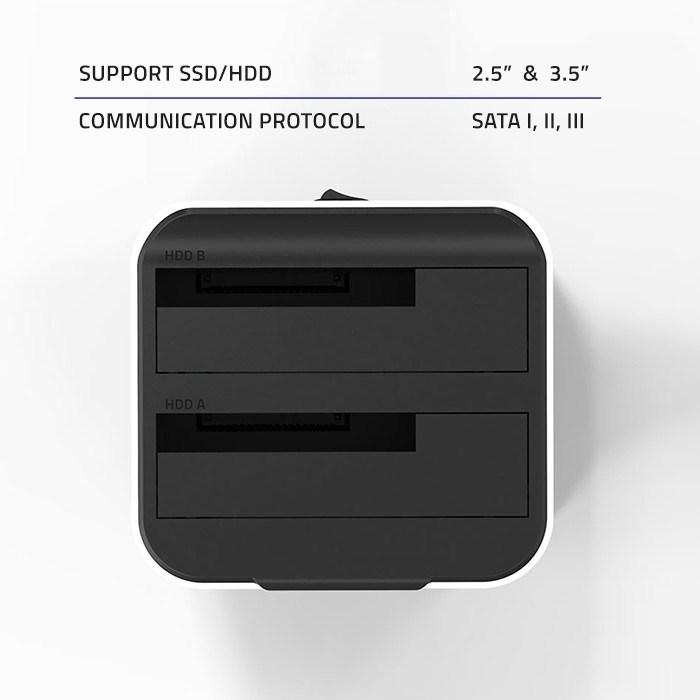 Image du produit Qoltec Stacja dokujaca do dysków HDD S