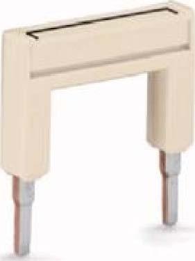 Actual product image Wago 2002-437 Jumper from 1 to 7 insulated light grey 2002437