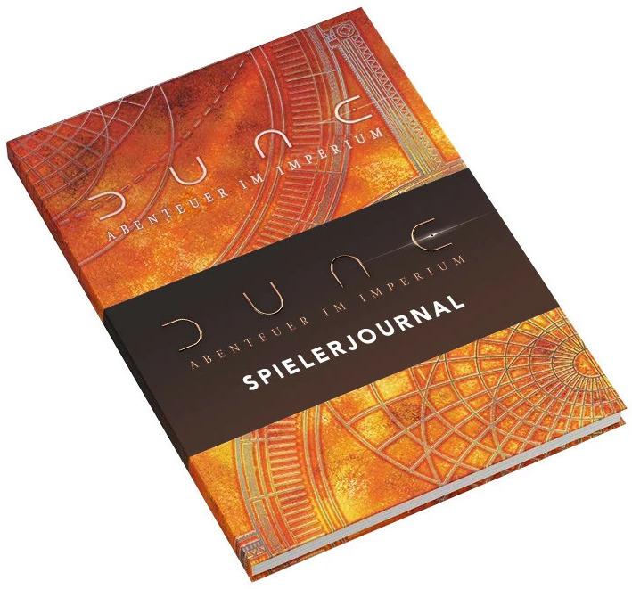 Produktbild US88037 - Dune Das Rollenspiel: Abenteuer im Imperium - Spielerjournal (Deutsch, Nathan Dowdell, 2022)