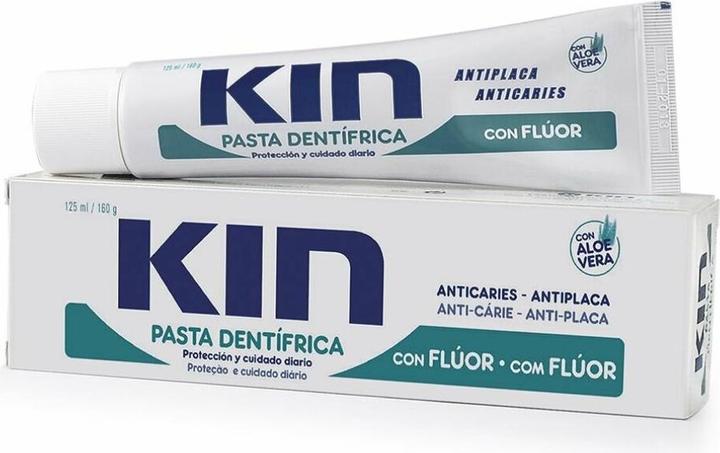Actual product image KIN Toothpaste with Fluoride and Aloe Vera 125ml