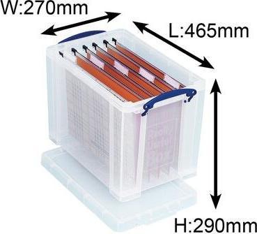 Immagine prodotto Really Useful Box Scatola Di Impilaggio Davvero Utile (27 x 29 x 46,5 cm, 24 l)