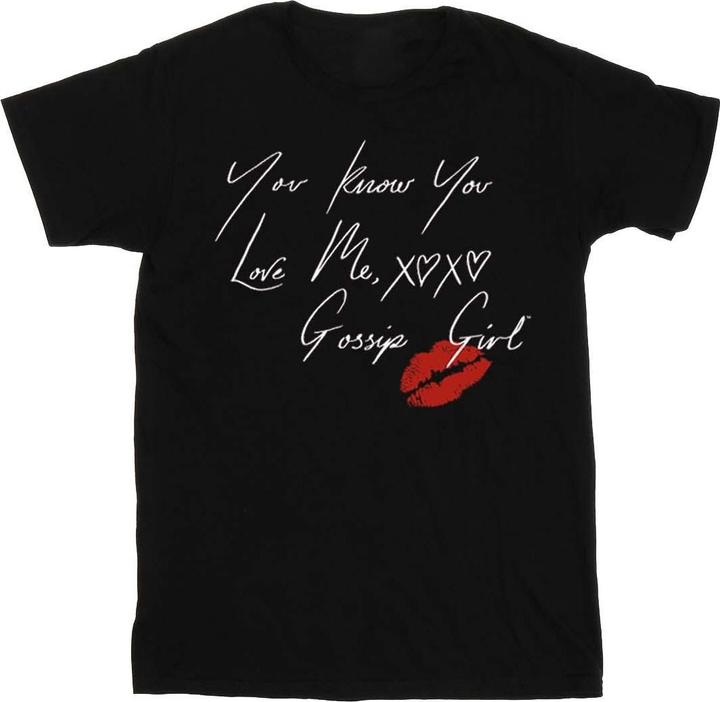 Produktbild Gossip Girl You Know You Love Me TShirt (4XL)