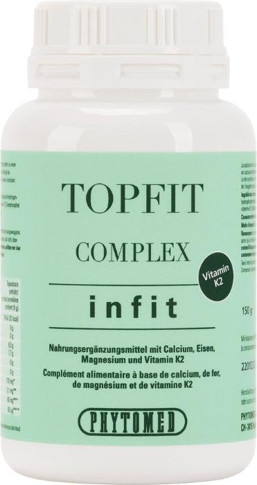 Image du produit Phytomed Complexe Infit Topfit + Vitamine K2 (1 pièce(s), Poudre, 500 g)