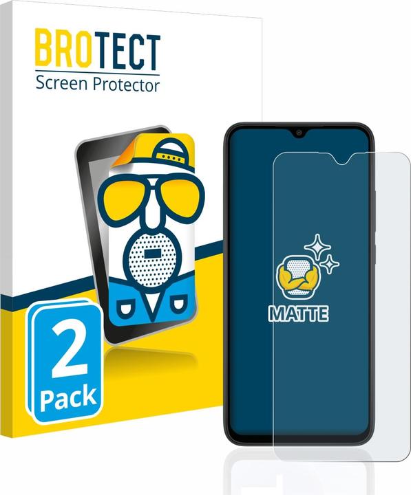 Produktbild BROTECT Entspiegelungs-Schutzfolie Displayschutz Matt (2 Stück, Xiaomi Redmi 9AT)
