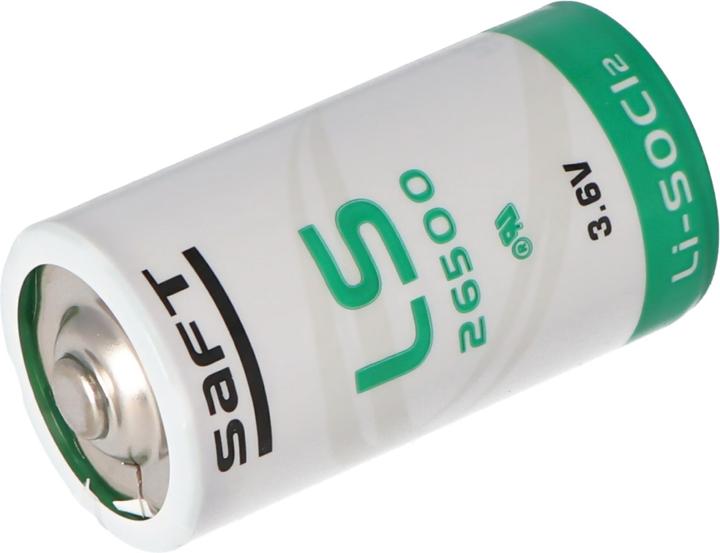 Actual product image Saft Battery LS26500, C-Size bobbin (1 pcs., C, 7700 mAh)