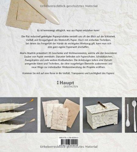 Actual product image Papier-Atelier (German, Marlis Maehrle, 2014)