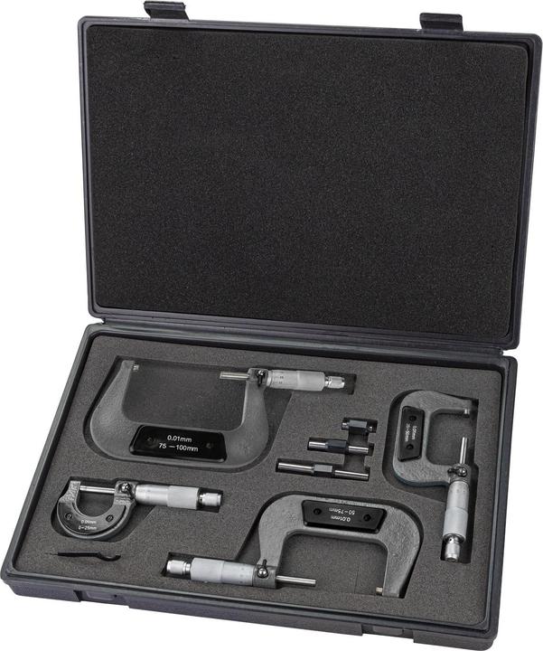 Produktbild Dema Präzisions-Mikrometer-Satz 4-tlg (mm)
