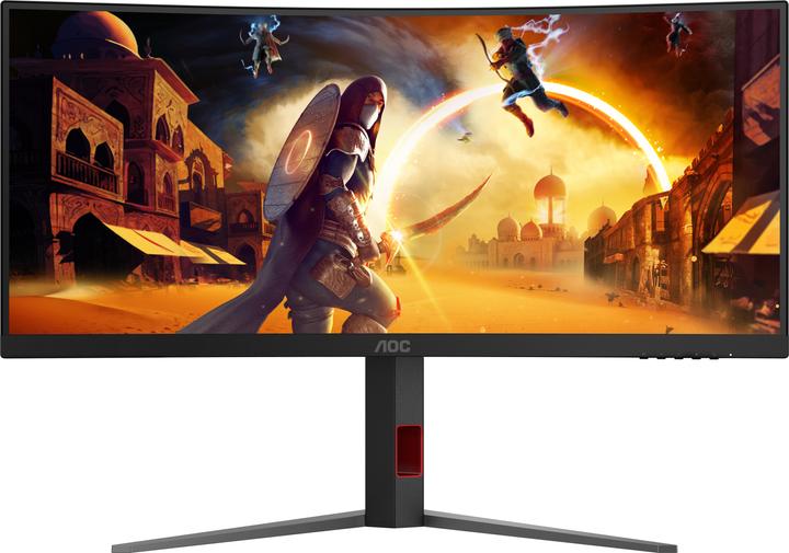 AOC 86,4cm (34") CU34G4Z 21:09 2xHDMI+2xDP+USB blackred (3440 x 1440 Pixel, 34")