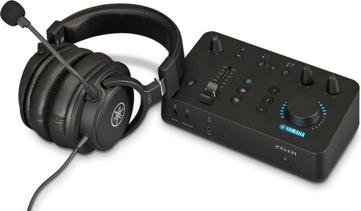 Image du produit Yamaha Pack ZG01, mélangeur audio en streaming et casque (USB)