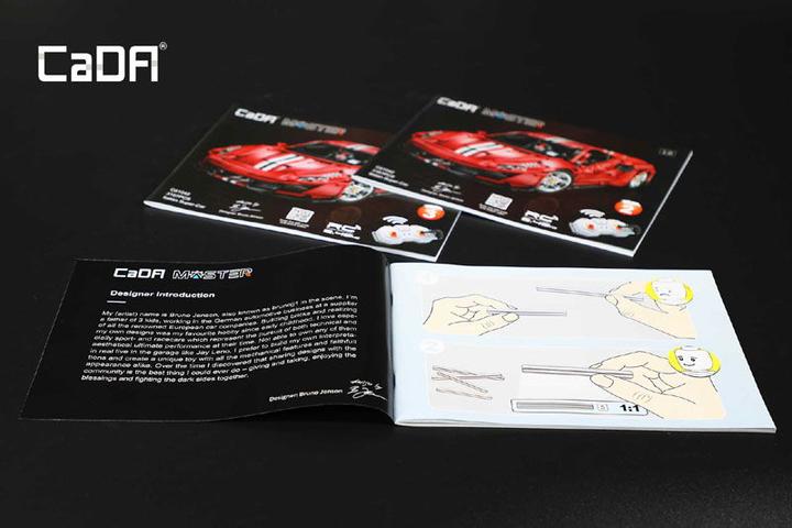 Produktbild Cada MASTER Red Super Car 1:8 inkl Power System