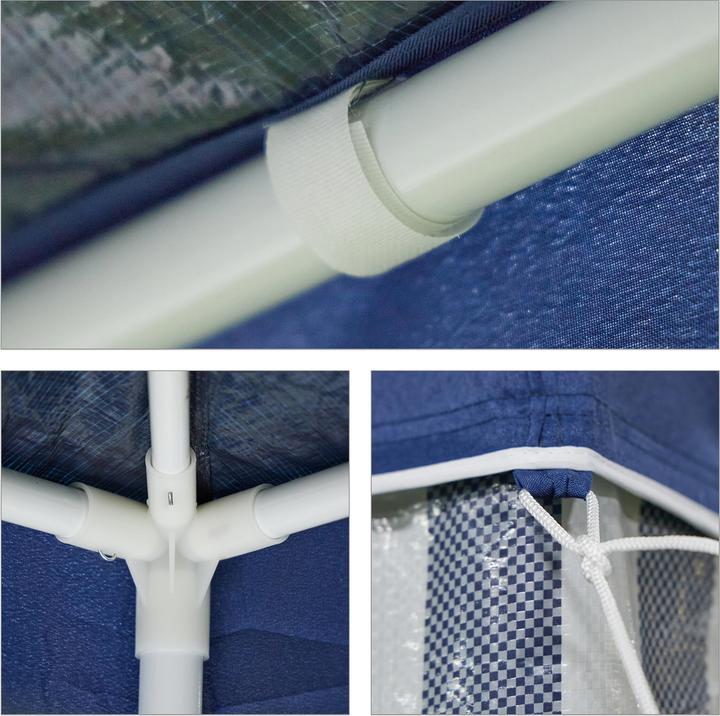 Actual product image Relaxdays Pavilion (300 cm, 300 cm)
