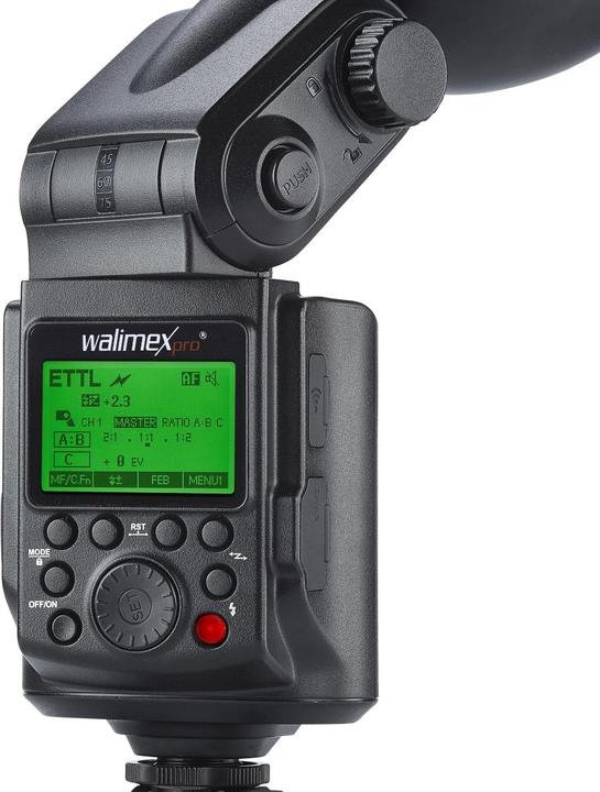 Actual product image Walimex Light Shooter 360 TTL Canon + Power Porta (Plug-on flash, Canon)