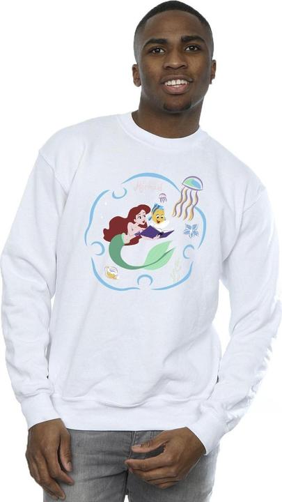 Immagine prodotto Disney The Little Mermaid Reading A Book Felpa Uomo (M)