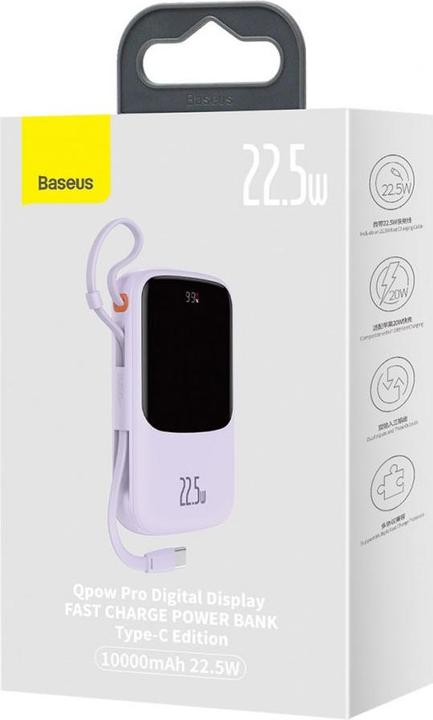 Actual product image Baseus Qpow Pro (10000 mAh, 22.50 W, 22.50 Wh)