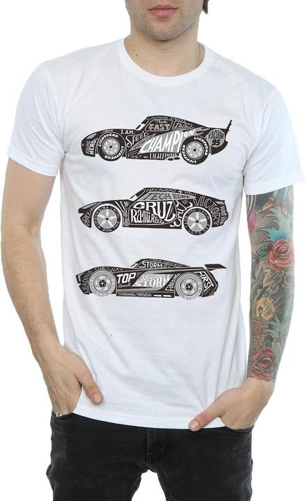 Produktbild Disney Cars Text Racers TShirt (XL)