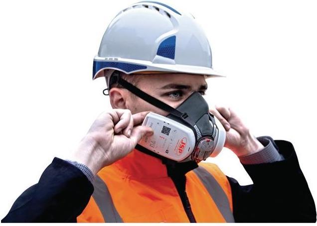 Productafbeelding Halfgelaatsmasker Force™8 EN 140 EN 143 Press to Check incl. P3 filter M (A2P3, 1 x)