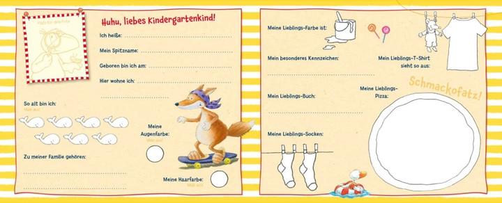 Produktbild Der kleine Rabe Socke: Alle meine Kindergarten-Freunde (Deutsch, Annet Rudolph, 2023)
