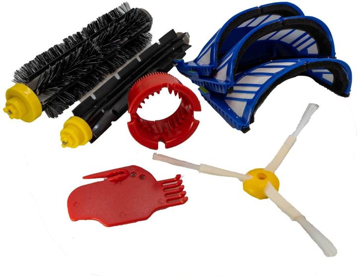 Actual product image Flickbee Brush set for iRobot hoover robot Roomba® 600 series