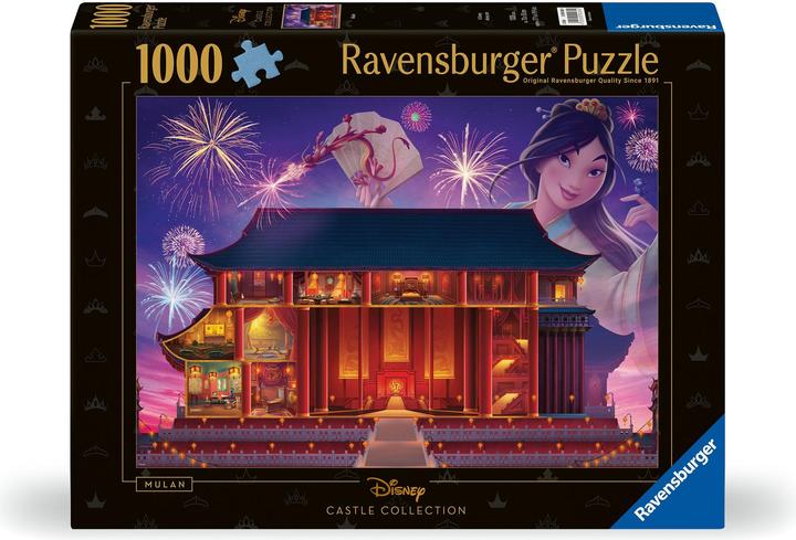 Immagine prodotto Ravensburger Puzzle 12000260 - Mulan - puzzle da 1000 pezzi Disney Castle Collection per adulti (1000 pezzi)