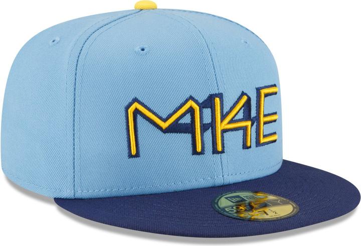 New Era 59Fifty Cap - CITY CONNECT Milwaukee Brewers - 7 1/2 (7 1/2)