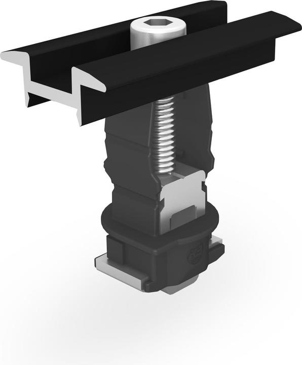 Image du produit K2 Systems Pince centrale universelle K2 2004148 Clamp 25-40 mm, noir anodisé (Matériel de montage du système solaire)