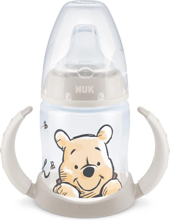 Produktbild NUK Disney Winnie Puuh First Choice Trinklernflasche Temperature Control, 150ml, 6-18 Monate, bei... (150 ml)