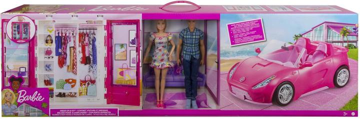 Produktbild Barbie Kleiderschrank + umwandelbares Geschenkset
