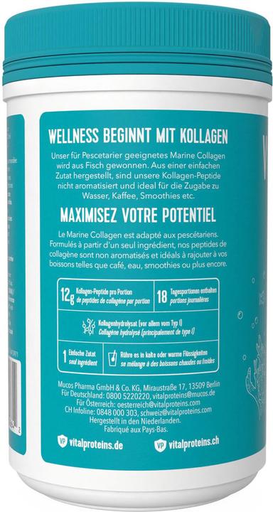 Produktbild Vital Proteins Marine Collagen (1 Stück, Pulver, 271 g)