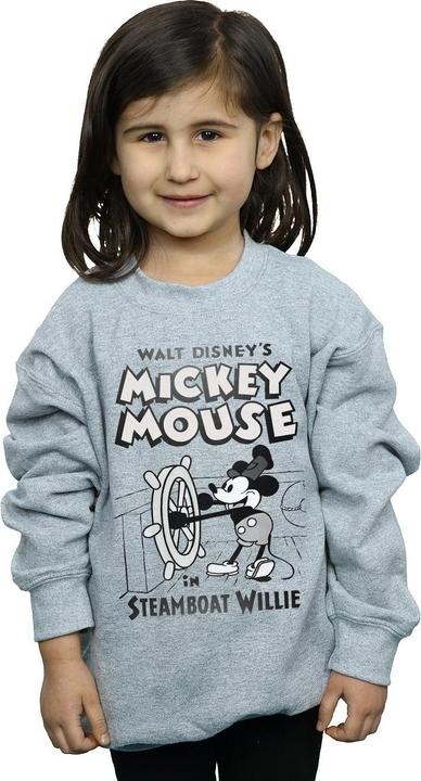 Image du produit Disney - Sweat MICKEY MOUSE STEAMBOAT WILLIE - Fille (152, 158)