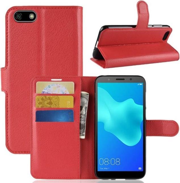 Immagine prodotto MU Classic Serie di copertine per libri in pelle Litchi (Huawei Y5 (2018))