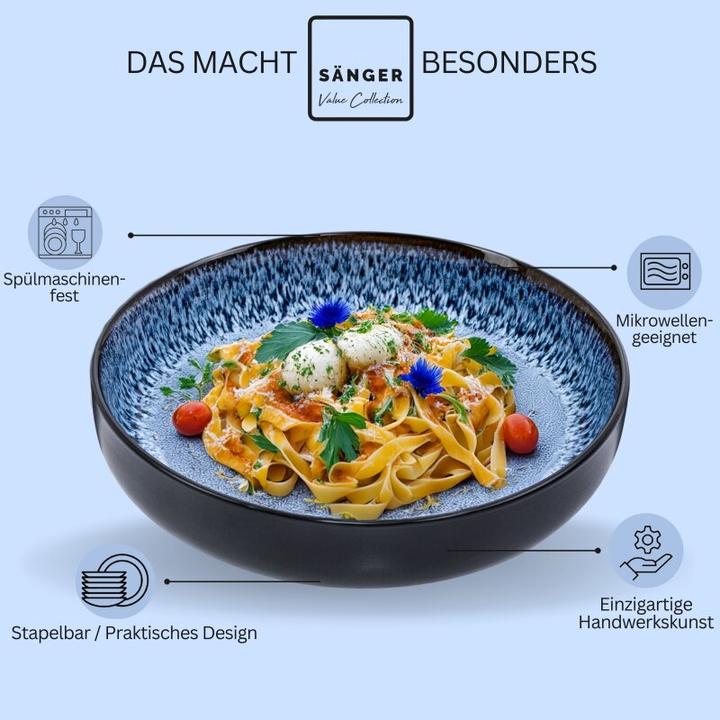 Produktbild Sänger Pastaschalen Set Aruba (6 x, 22.20 cm)