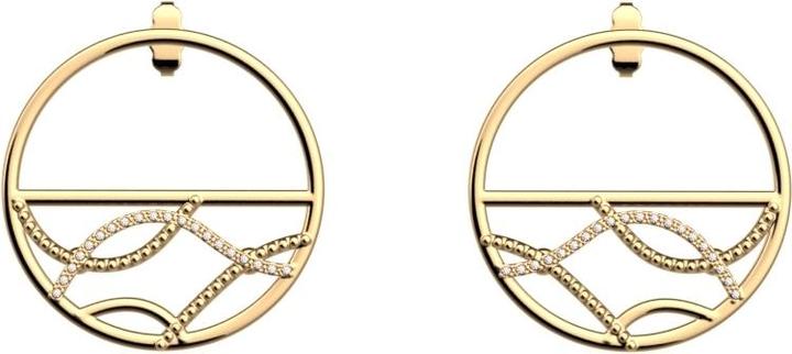 Actual product image Les Georgettes Ondes (Brass Plaqué Or)
