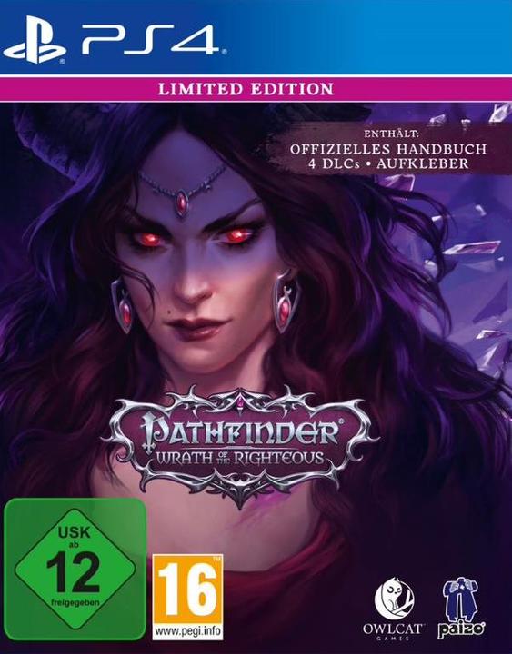 Actual product image Pathfinder: Wrath of the Righteous Limited Edition (PS4) (PS4, DE)