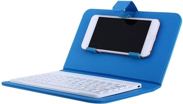 Actual product image PhoneLook Universal smartphone case with detachable Bluetooth keyboard blue (Apple iPhone 6)
