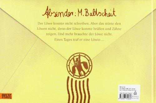 Image du produit Die Geschichte vom Löwen, der nicht schreiben konnte (Allemand, Martin Baltscheit, 2018)