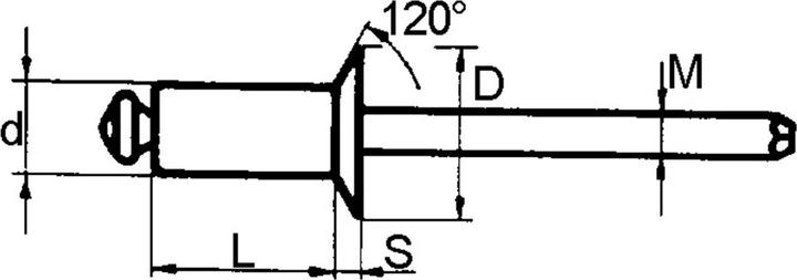 Immagine prodotto POP Ribattini standard