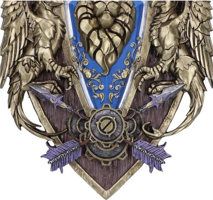 Actual product image Nemesis Now World of Warcraft wall decoration Alliance 30 cm (30 cm)