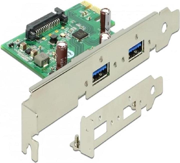 Actual product image Delock PCI Express card > 2 x USB 3.0