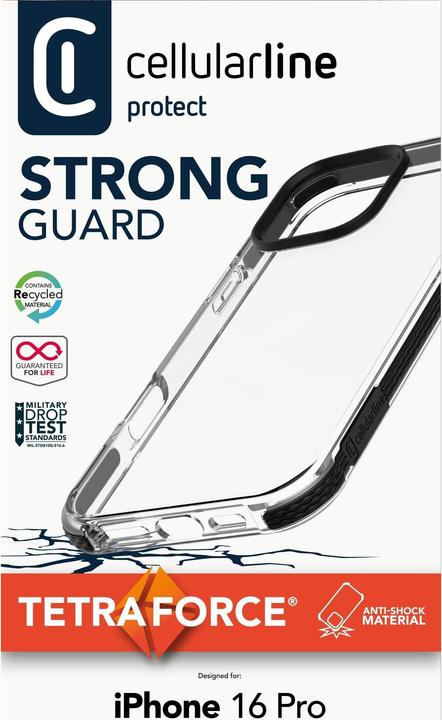 Produktbild Cellularline Strong Guard Case (Apple iPhone 16 Pro)