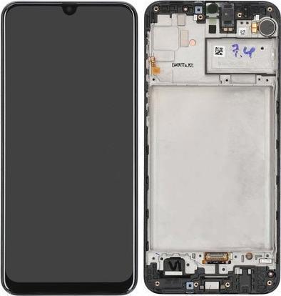 Actual product image Faro + Touch for M215F Samsung Galaxy M21 - black GH82-22509A GH82-22836A