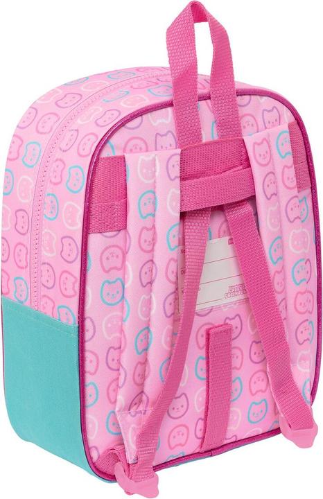 Actual product image Gabby's Dollhouse Party Pink School Backpack 22 x 27 x 10 cm