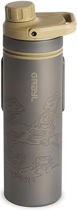Actual product image Grayl UltraPress Purifier Titanium Bottle Desert Tan (0.50 l)