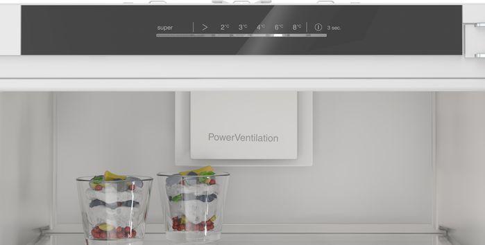 Actual product image Siemens KI81REDD0 Refrigerator built-in fixed door installation white (310 l)