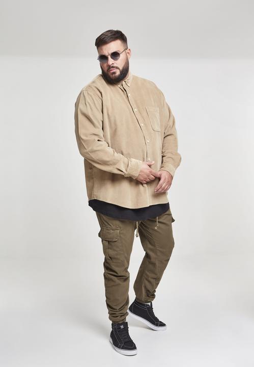 Produktbild Urban Classics UC Plus Size Corduroy Shirt (S)
