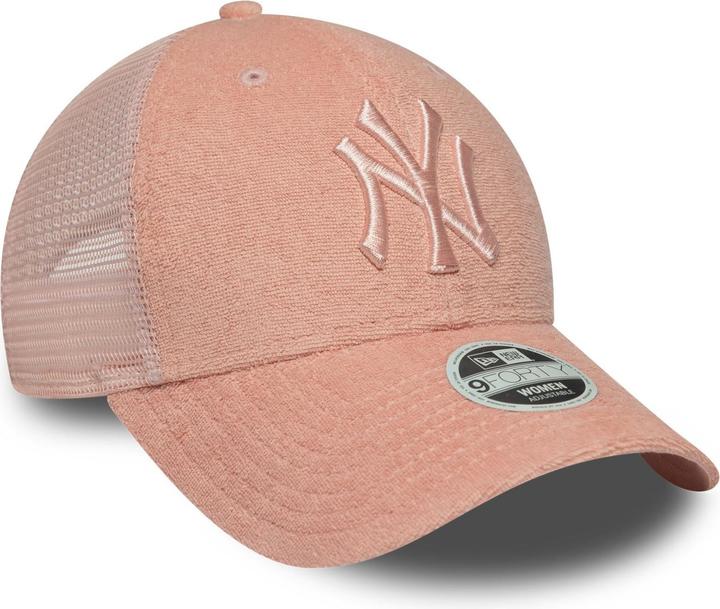 New Era Damen Trucker Cap Towel New York Yankees Rosa