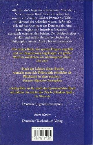 Produktbild Sofies Welt (Deutsch, Jostein Gaarder, 2000)