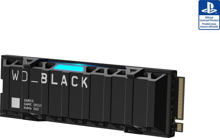 Actual product image WD SN850 (1000 GB, M.2 2280)