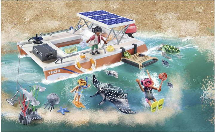 Actual product image Playmobil Coral reef platform (71623, Playmobil Wiltopia)